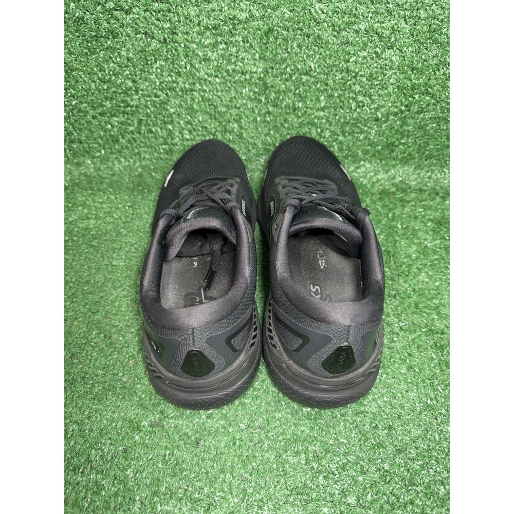 Brooks Adrenaline GTS 23 Mens Size 9 2E Wide Triple Black Running Shoes Sneakers - Picture 7 of 11